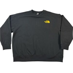 The North Face Men's Crewneck Sweater - Black and Yellow